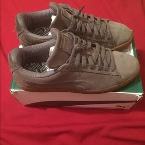 Puma Suede Classic “Steel Gray-Peacoat” 8.5
